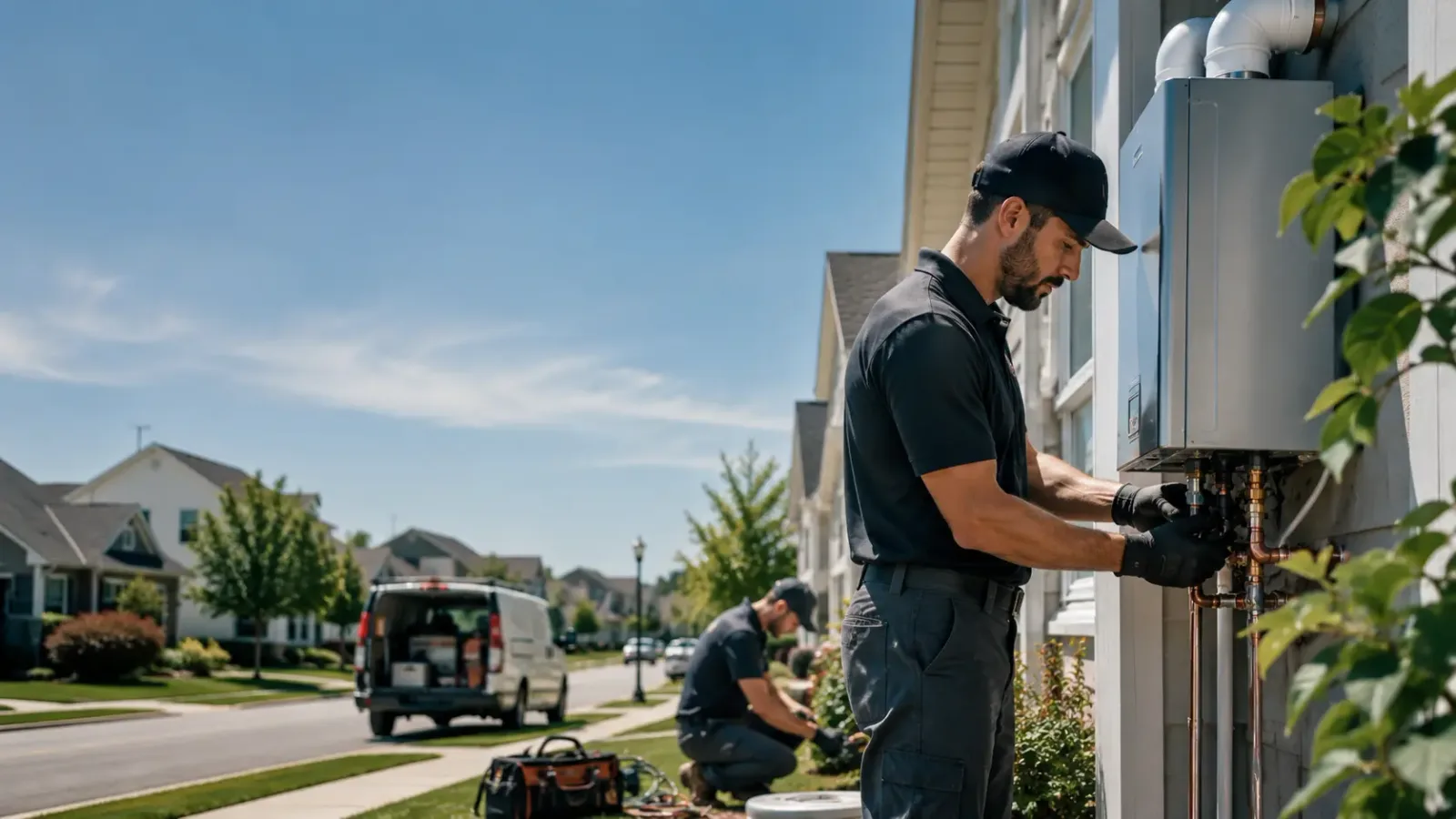 Tankless Water Heater Installation in Loop, TX